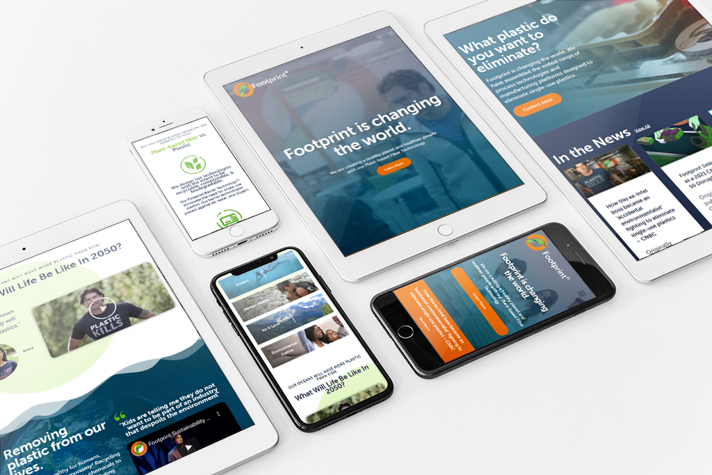 Footprint Devices Mockup
